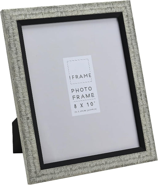 Impressions iFrame Grey Finish Frame 8" x 10"