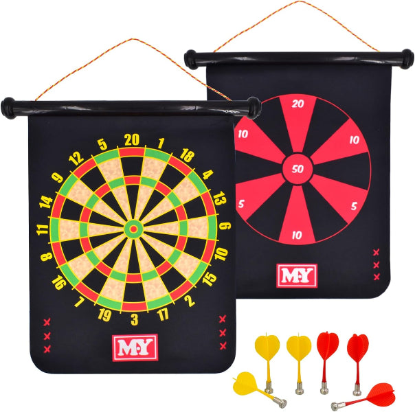 Kandy Toys M.Y 15" Magnetic Dart Board