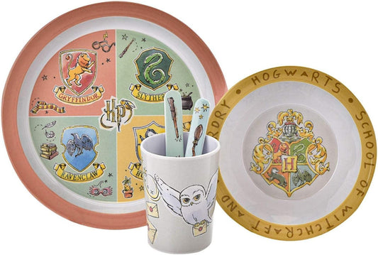 Harry Potter Charms Melamine 5pc Dinner Set