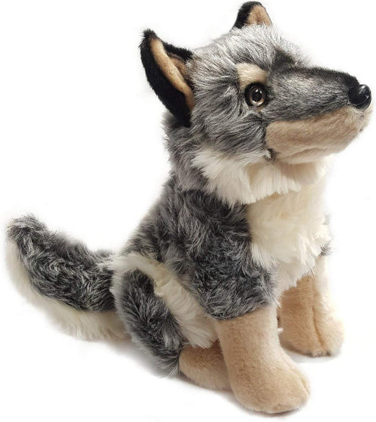 Ravensden Soft Toy Plush Wolf 28 cm