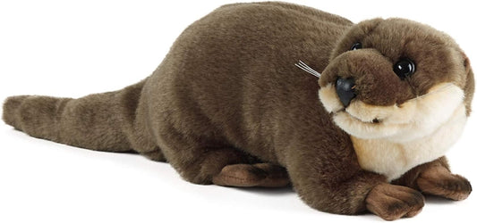 Living Nature Large Otter Plush Soft Toy 32cms
