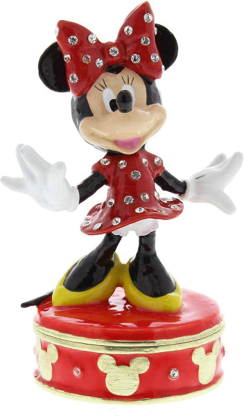 Disney Classic Minnie Mouse Trinket Box 8.5cms