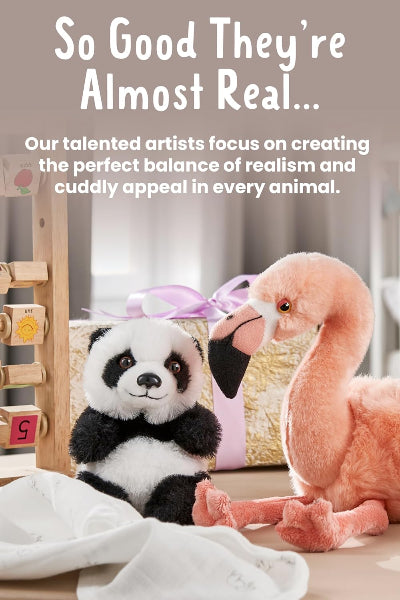 Living Nature Baby Panda Soft Plush Toy