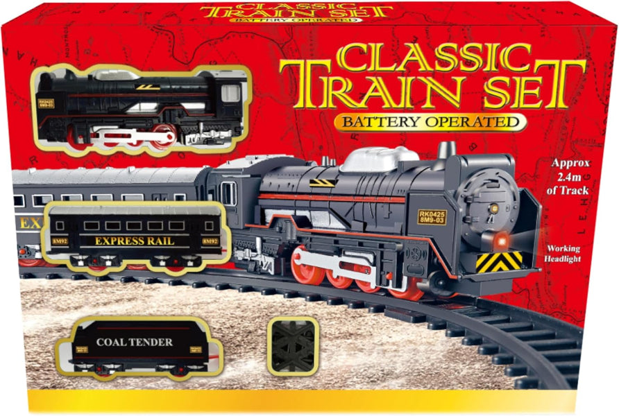 Kandy Toys 2.4m Classic Train Set