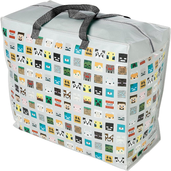 Minecraft Faces Laundry Bag and Storage Bag – Teddys Trove