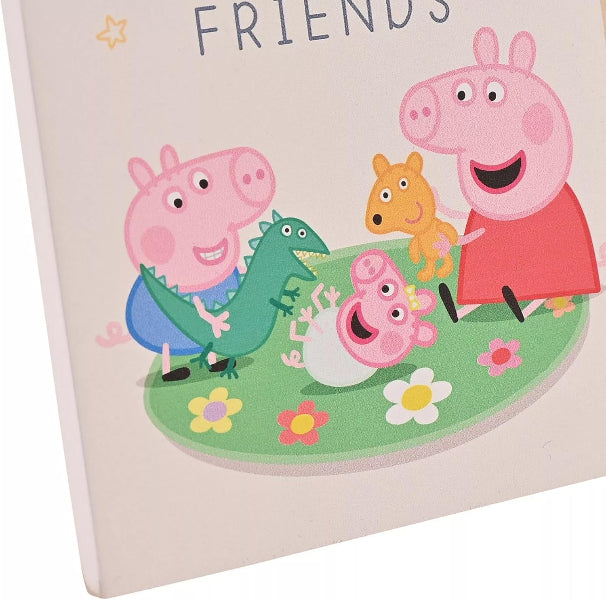 Peppa Pig Sibling Photo Frame, Brothers and Sisters Make The Best Friends 4x6 Inch