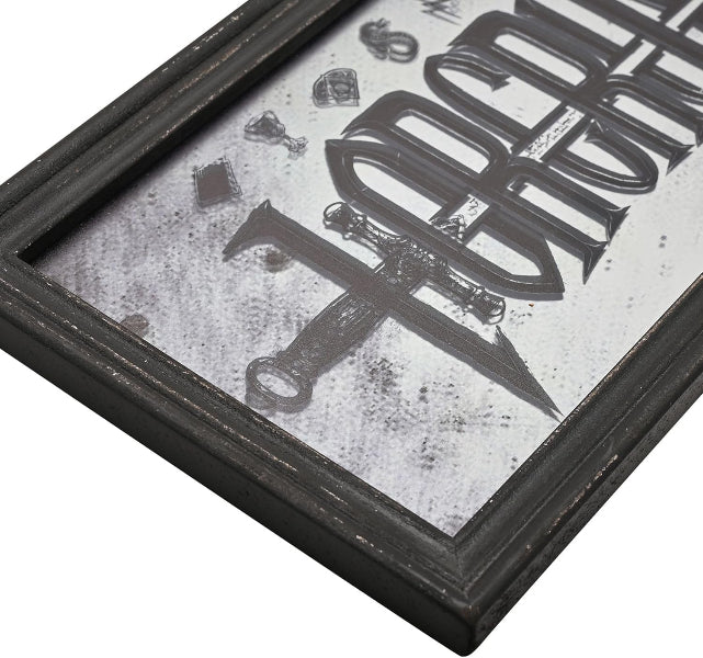Harry Potter Dark Arts Mirrored Plaque - Horcrux 17x29cms