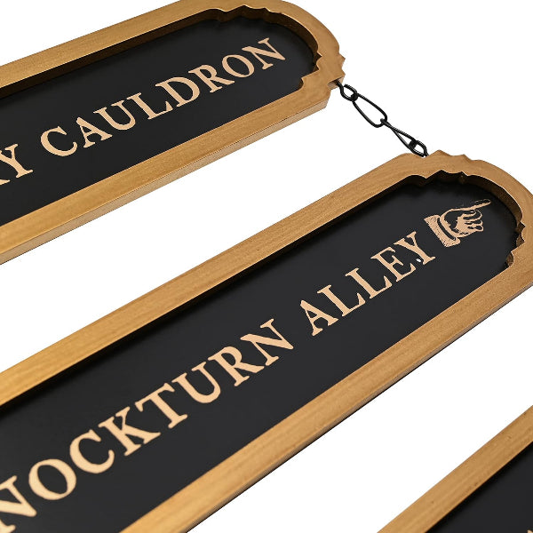 Harry Potter Hanging Alumni Street Sign Diagon Alley