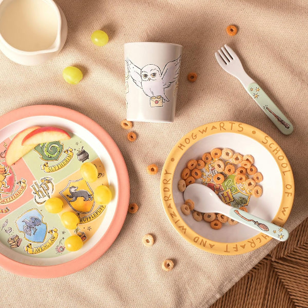 Harry Potter Charms Melamine 5pc Dinner Set