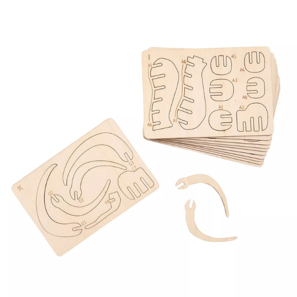 Apples to Pears Build a Wooden Woolly Mammoth