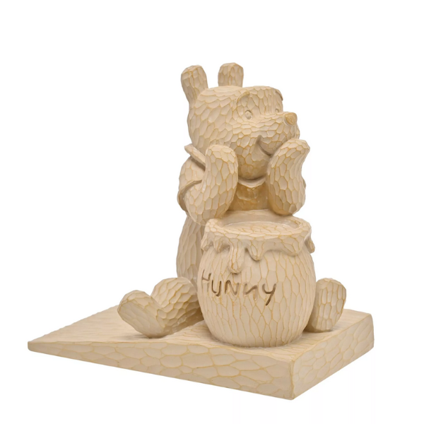 Disney Winnie The Pooh Wood Effect Resin Door Stop Brown