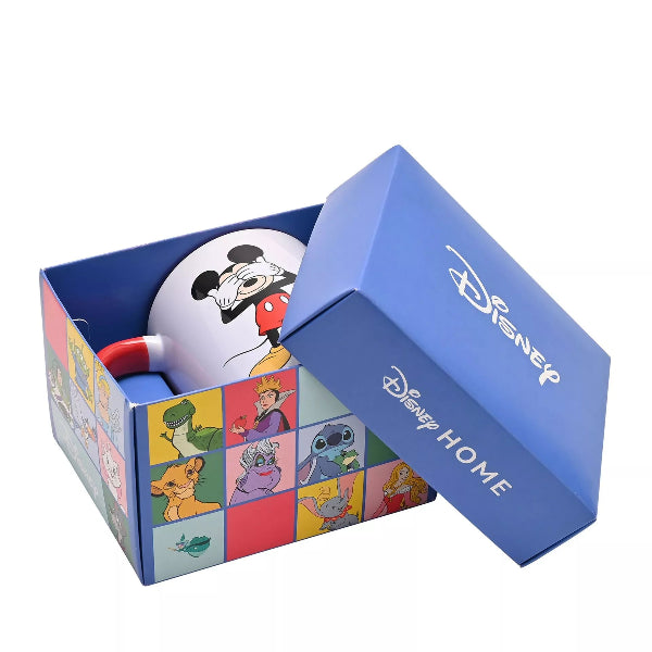 Decorative item with cartoon character in a Disney-themed box on a white background