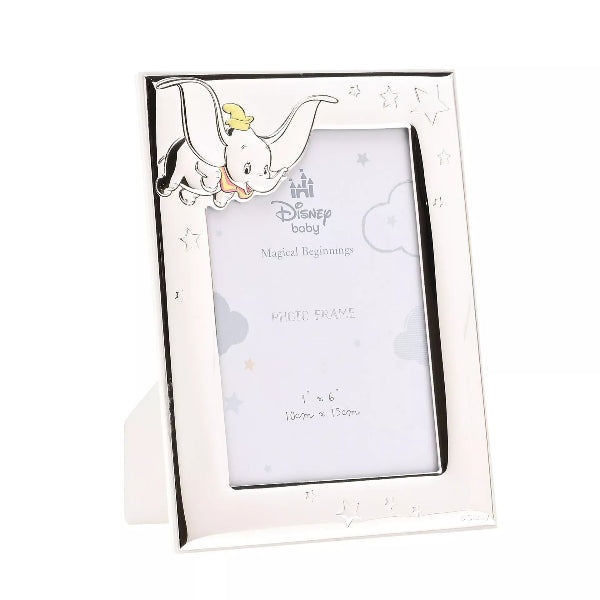 Disney Dumbo Plated Money Picture Photo Frame 4" x 6"