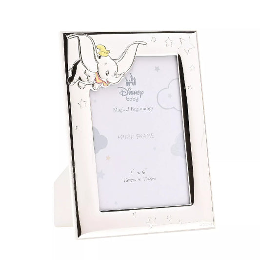 Disney baby photo frame with Dumbo design on a white background