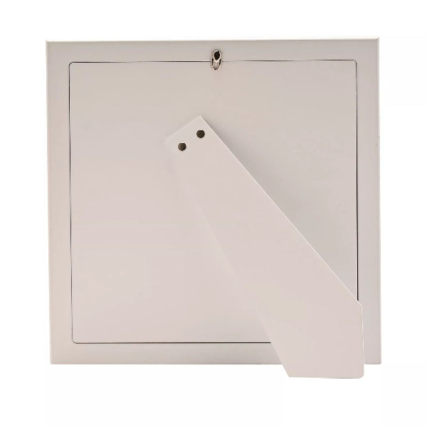 White envelope with a flap on a white background