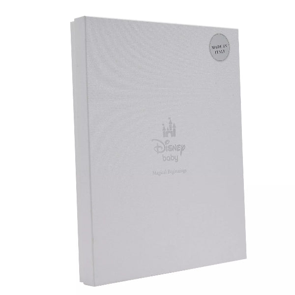 White book with Disney Baby logo on a white background