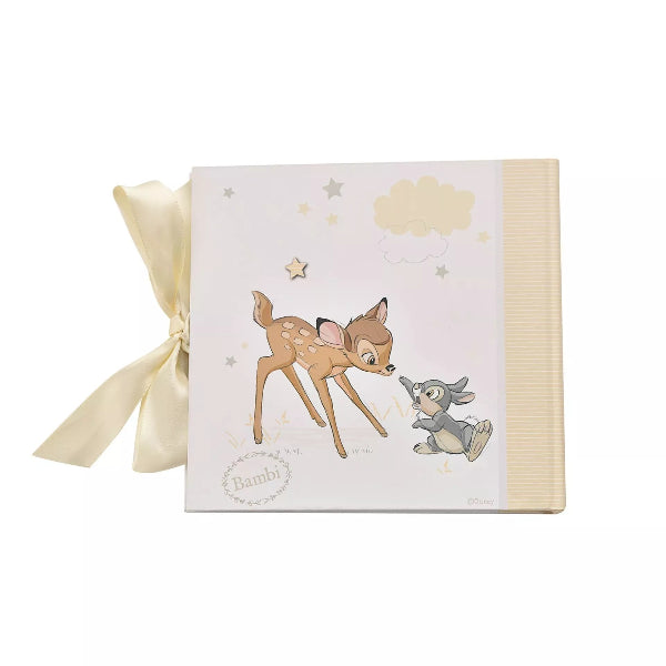 Product packaging with cartoon deer and mouse design on a white background