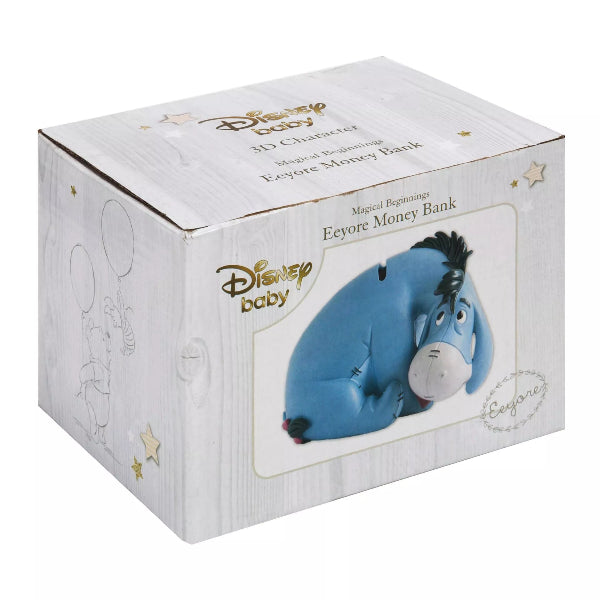 Disney Baby Eeyore Money Bank packaging on a white background