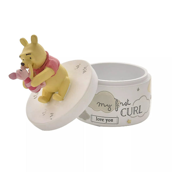 Disney Magical Tooth & Curl Keepsake Pots - Winnie The Pooh & Eeyore 10cms