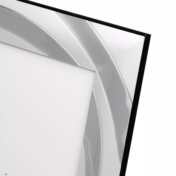 Close-up of a modern electronic device with a reflective surface
