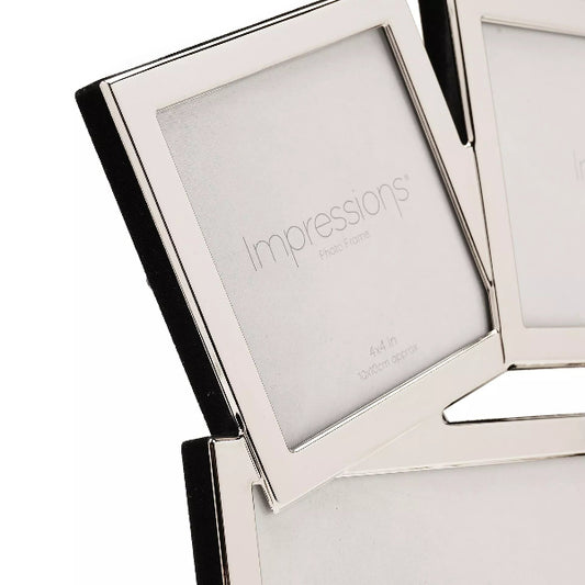 Impressions Overlapping Multi Aperture Photo Frame
