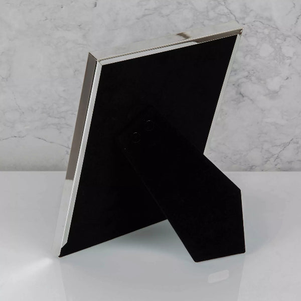 Impressions Elegance Silverplated Rib Edge Photo Picture Frame 8" x 10"