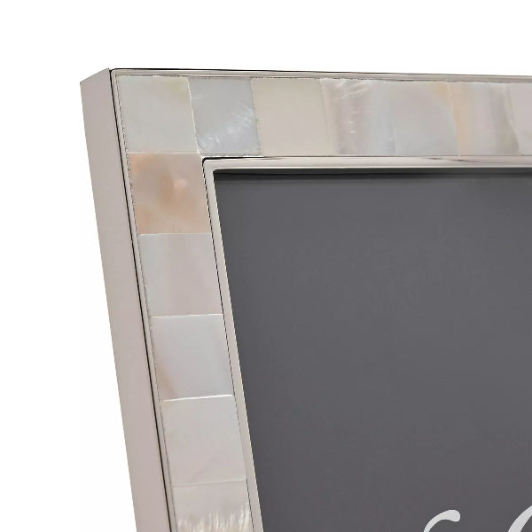 Impressions Elegance Metal & Mother of Pearl 4" x 6" Frame