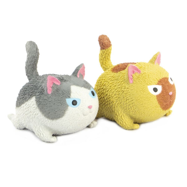 Keycraft Squidgy Cat 12cms (4 cat designs, 1 will be sent at random)