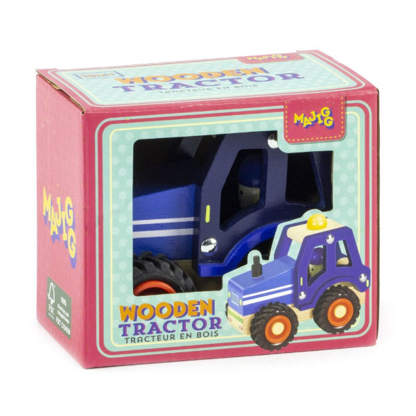 Majigg Wooden Tractor 13cms