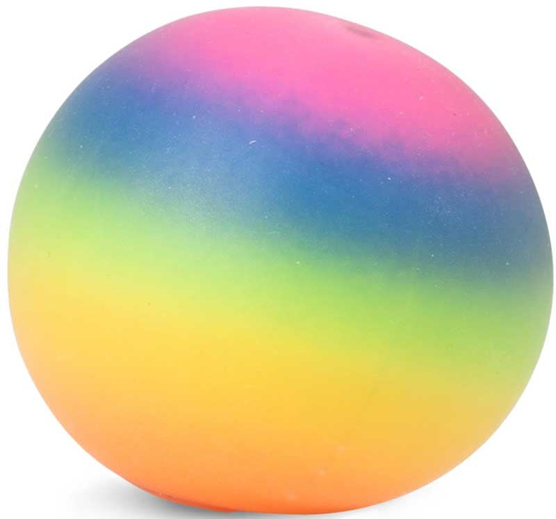 Scrunchems Rainbow Squish Squeeze Ball 6cms